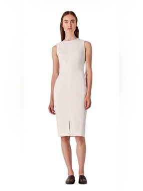 Judith & Charles Off White Color Shift Dress,Size 4,Made in Canada